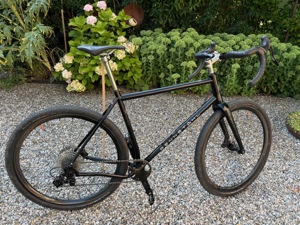 Gravelbike "Rennstahl" 853 Trail Gravel Black Edition