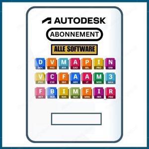 Autodesk  Alle Software  Abonnement