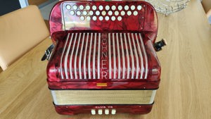 Knopforgel "Hohner Club II B" Bild 2