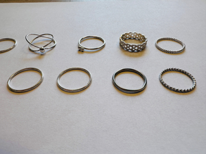 Set Ringe, Damen Bild 3