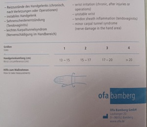 Dynamics Handgelenk Schnürorthese ohne Daumenfixierung Bild 4