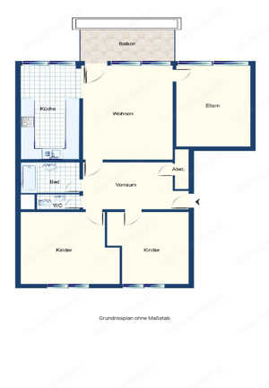 Familienfreundliche 4-Zimmer Wohnung in Lochau