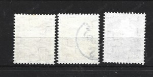 1932 Schweiz O-stempel 50 j. Gotthardbahn SBK 191-93 Bild 2