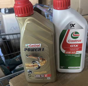 Verschiedene castrol motoröle um nur 9.99