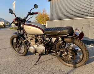 Café Racer   Scrambler   Kawa Z 400 Bild 3