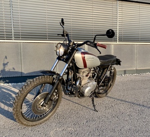 Café Racer   Scrambler   Kawa Z 400 Bild 5