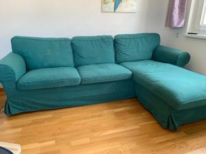 IKEA EKTORP 3-sitziges Sofa, mit Chaiselongue