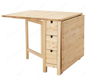 IKEA NORDEN Klapptisch Birke