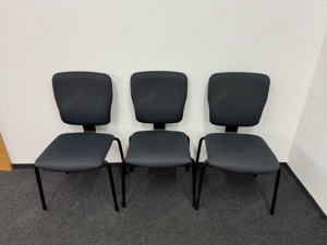 3 Sessel für Büro oder Esszimmer, auch einzeln verkäuflich 