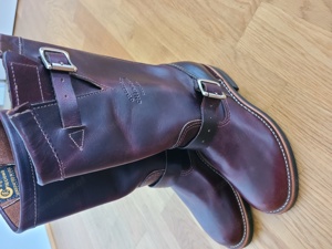 Leder Stiefel made in USA gr.35