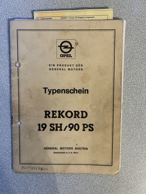 Opel Rekord D 1976 Bild 8