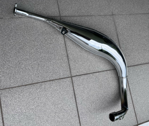 Auspuff VOCA Chromed Lower AM6