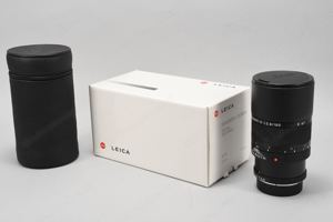 Leica Apo-Elmarit-R 1:2.8 180 Objektiv, mit Ledertasche