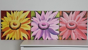 Bild, Leinwand, 150 x 50 cm