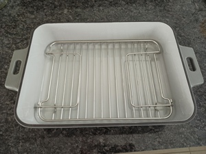 emaillierte gusseiserne Grillpfanne Bild 3