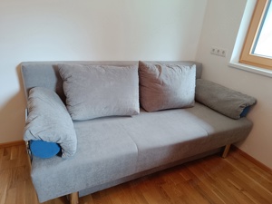 Sofa mit Bettfunktion und Stauraum zu verkaufen