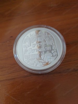 1 Oz Silber Jerusalem 2018 Bild 2