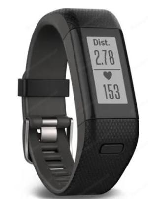 Garmin vívosmart HR+ Fitness-Tracker mit Herzfrequenzmessung am Handgelenk und GPS