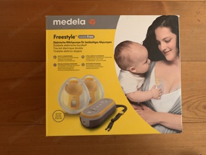 elektrische Milchpumpe von medela - Hände sind dabei frei!