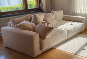 Bigsofa in Beige (Cord)