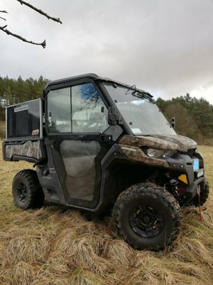 Can Am Traxter HD 8, LOF Zulassung, Kabine Bild 2