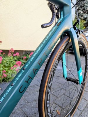 Chapter2 Tere Green Aqua Limited Edition Carbon Rennrad 