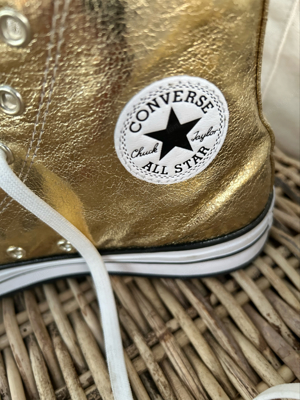 Converse All Star Metallica Gold  Bild 3