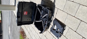 Givi Motorrad Topcase 33 Liter inkl. Gepäckträgerplatte zu BMW R 1300 GS, neuwertig Bild 3