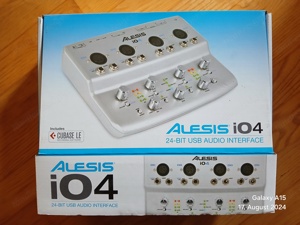 Alesis iO4 - Audio Interface (Linux kompatibel!)