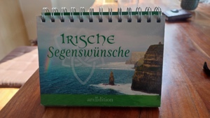 Kalender zu verschenken - irische Segenswünsche 