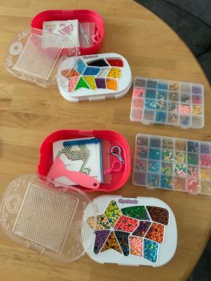 2x Aquabeads inkl Perlenpaket