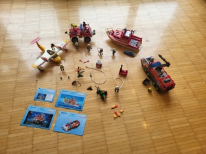 Playmobil Feuerwehr Set Gesamt-NP: 215 