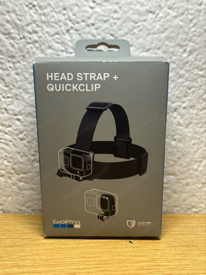 GoPro Head Strap + Quickclip