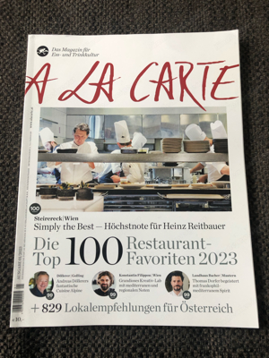 Zeitschrift A la carte 1 2023