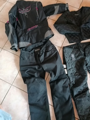 Motorradbekleidung 4 teilig