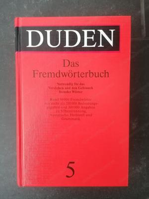 Bücher Duden Fremdwörterbuch, Herkunftswörterbuch, Biologie, Rechtschreibung