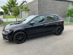 VW Polo 1.0 TSI, Bj. 2020, 95 PS, schwarz, 34000 km, Garantie 