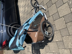 Croozer kid plus for 2: Sport Edition mit Federung   Fahrradanhänger Bild 4