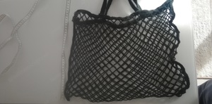 Netztasche schwarz  Bild 4