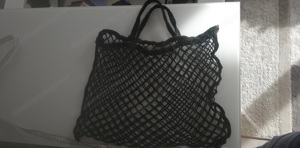 Netztasche schwarz  Bild 2