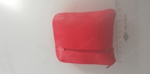 Stofftasche rot faltbar Bild 3