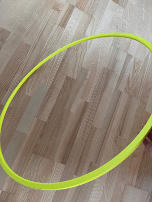 Hula Hoop Reifen Neongelb