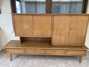 Midcentury Vintage Vitrine Sideboard Anrichte