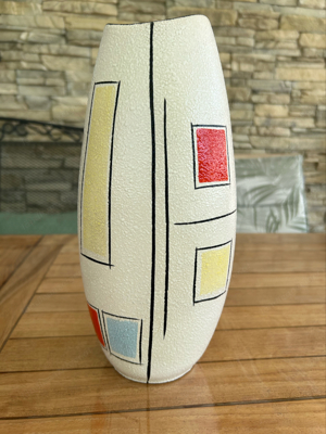 Mid Century Keramik Vase aus denn 60ern