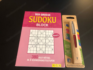 Sudoku Block und Stift Parker Jotter