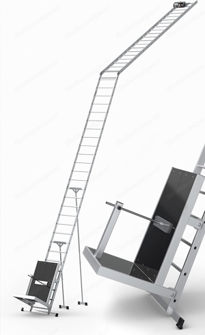 Schräglift, Photovoltaiklift, Lift für Dachdecker 