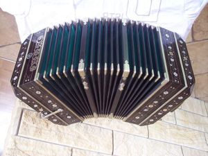 Bandoneon Alfred Arnold von 1931 mit 126 Tönen