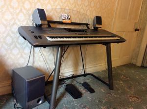 Yamaha Tyros 5 mit 76 Tasten mit OVP; nie auf einer Bühne!