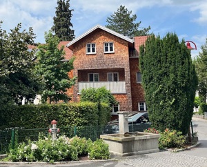 Traumhafte Dachwohnung,  2019 erbaut, Holzbauweise, 2 min zum Bahnhof Götzis, Gartenstück 