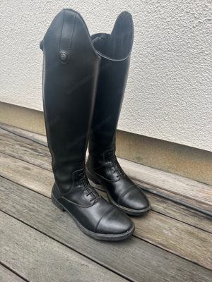 Reitstiefel mit schnürung